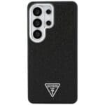Guess Fixed Glitter Triangle MagSafe Black Kryt Samsung Galaxy S26 Ultra