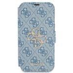 Guess GUBKP13L4GMGBL Blue Book 4G Big Metal Logo Kryt iPhone 13/13 Pro