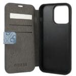 Guess GUBKP13L4GMGBL Blue Book 4G Big Metal Logo Kryt iPhone 13/13 Pro