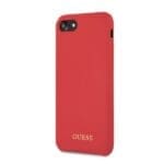 Guess GUHCI8LSGLRE Red Hardcase Silicone Kryt iPhone 7/8/SE 2020/SE 2022