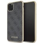 Guess GUHCN65G4GG Grey Hardcase 4G Collection Kryt iPhone 11 Pro Max