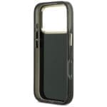 Guess IML 4G Script Metal Black Kryt iPhone 17 Pro