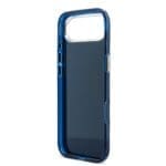 Guess IML 4G Script Metal Logo Blue Kryt iPhone 17 Air