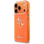 Guess IML 4G Script Metal Orange Kryt iPhone 17 Pro