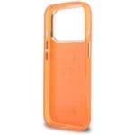 Guess IML 4G Script Metal Orange Kryt iPhone 17 Pro Max