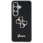 Guess IML Big Metal 4G Script Black Kryt Samsung Galaxy S26