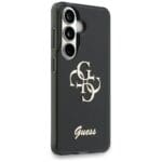 Guess IML Big Metal 4G Script Black Kryt Samsung Galaxy S26