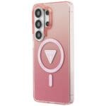 Guess IML Gradient Triangle MagSafe Pink Kryt Samsung Galaxy S26 Ultra