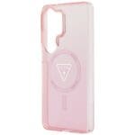 Guess IML Gradient Triangle MagSafe Pink Kryt Samsung Galaxy S26 Ultra