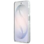 Guess IML Leopard Print Triangle MagSafe Black Kryt Samsung Galaxy S26