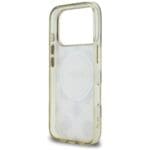 Guess IML Peony Dot MagSafe Beige Kryt iPhone 17 Pro