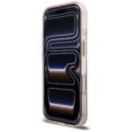 Guess IML Script Metal MagSafe Pink Kryt iPhone 17