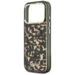 Guess IML Script Metal MagSafe Tortoise Kryt iPhone 17 Pro