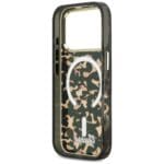 Guess IML Script Metal MagSafe Tortoise Kryt iPhone 17 Pro