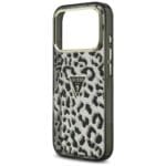 Guess Leopard Glitter MagSafe Black Kryt iPhone 17 Pro