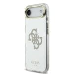 Guess PC/TPU Mirror 4G Glitter Logo MagSafe Gold Kryt iPhone 17 Air