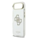 Guess PC/TPU Mirror 4G Glitter Logo MagSafe Gold Kryt iPhone 17 Air