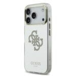 Guess PC/TPU Mirror 4G Glitter Logo MagSafe Gold Kryt iPhone 17 Pro Max