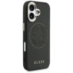 Guess Perforated 4G MagSafe Black Kryt iPhone 17
