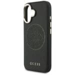 Guess Perforated 4G MagSafe Black Kryt iPhone 17
