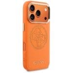 Guess Perforated 4G MagSafe Orange Kryt iPhone 17 Pro