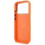 Guess Perforated 4G MagSafe Orange Kryt iPhone 17 Pro Max