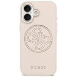 Guess Perforated 4G MagSafe Pink Kryt iPhone 17