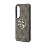 Guess PU 4G Metal Logo Brown Kryt Samsung Galaxy S26