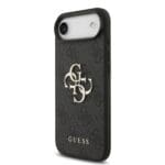 Guess PU 4G Metal Logo Grey Kryt iPhone 17 Air