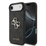 Guess PU 4G Metal Logo Grey Kryt iPhone 17 Air