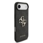 Guess PU 4G Metal Logo Grey Kryt iPhone 17 Air