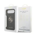 Guess PU 4G Metal Logo Grey Kryt iPhone 17 Air