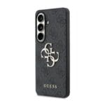 Guess PU 4G Metal Logo Grey Kryt Samsung Galaxy S26 Plus