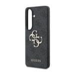 Guess PU 4G Metal Logo Grey Kryt Samsung Galaxy S26 Plus