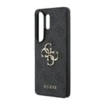 Guess PU 4G Metal Logo Grey Kryt Samsung Galaxy S26 Ultra
