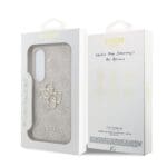 Guess PU 4G Metal Logo Pink Kryt Samsung Galaxy S26 Plus