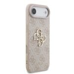 Guess PU 4G Metal Logo Strap Pink Kryt iPhone 17 Air