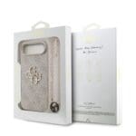 Guess PU 4G Metal Logo Strap Pink Kryt iPhone 17 Air