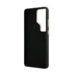 Guess PU 4G Resin Metal Logo Black Kryt Samsung Galaxy S26 Ultra