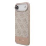 Guess PU 4G Stripe Pink Kryt iPhone 17 Air