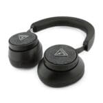 Guess PU Leather 4G Triangle Logo ENC Wireless Headphones Black