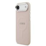 Guess PU Saffiano MagSafe Pink Kryt iPhone 17 Air