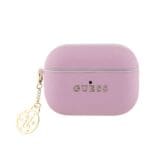 Guess Saffiano 4G Charm Pink Kryt AirPods Pro 2