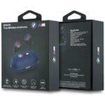 Headphones Bluetooth TWS BMW Metal Logo ENC Blue