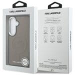 Karl Lagerfeld Embossed Ring Initials MagSafe Plus Brown Kryt Samsung Galaxy S26
