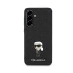 Karl Lagerfeld Fixed Glitter Metal Ikonik Black Kryt Samsung Galaxy A56 5G