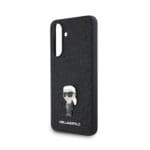 Karl Lagerfeld Fixed Glitter Metal Ikonik Black Kryt Samsung Galaxy A56 5G