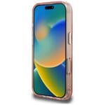 Karl Lagerfeld IML Aquarelle Choupette & Logo Pink Kryt iPhone 16 Pro