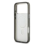 Karl Lagerfeld IML Aquarelle Karl and Choupette Black Kryt iPhone 17 Pro