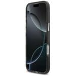 Karl Lagerfeld IML Choupette Head Logo MagSafe Black Kryt iPhone 17 Air